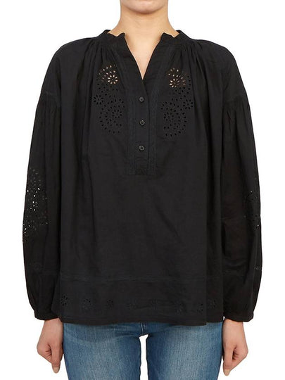 Women's Nipoa Blouse Black - VANESSA BRUNO - BALAAN 2