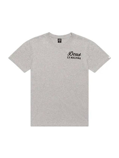 Milan Address Short Sleeve T-Shirt Grey - DEUS EX MACHINA - BALAAN 1