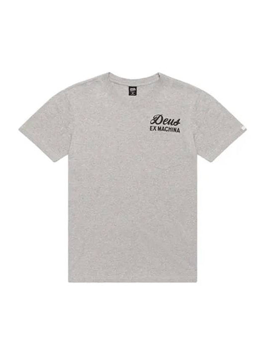 Milan Address Short Sleeve T-Shirt Grey - DEUS EX MACHINA - BALAAN 1