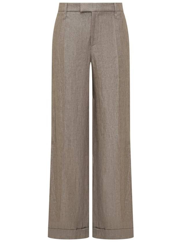 24 ss Linen Pants WITH Lurex Effect MH567P8492C002 B0650999441 - BRUNELLO CUCINELLI - BALAAN 2