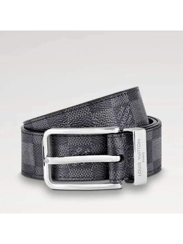 Pont Neuf 35MM Canvas Belt Grey - LOUIS VUITTON - BALAAN 2