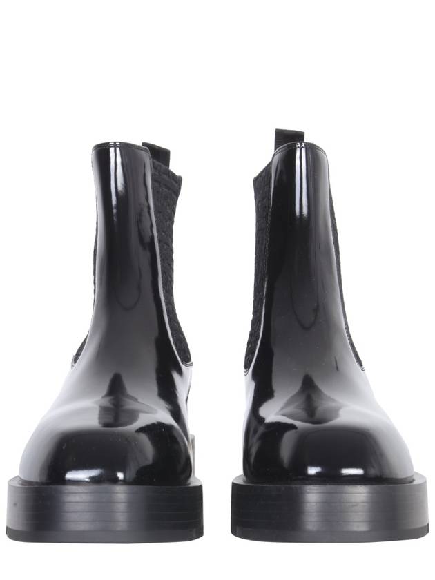 Round Toe Ankle Boots Black - GIVENCHY - BALAAN 3