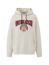 Embroidery Logo Hoodie Ivory - ONITSUKA TIGER - BALAAN 2