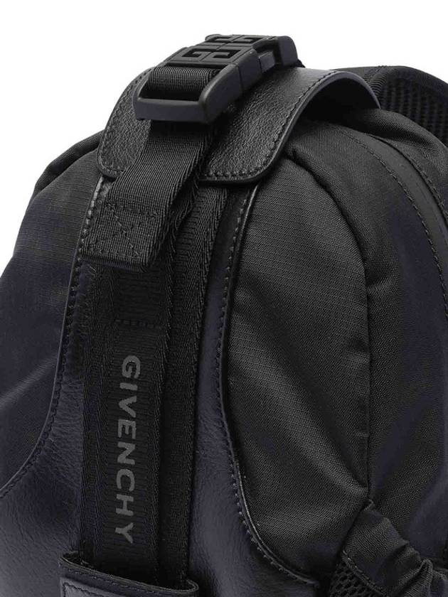 G-Trail Nylon Leather Sling Cross Bag Black - GIVENCHY - BALAAN 5