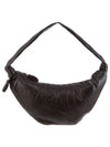 Croissant Large Cross Bag Dark Chocolate - LEMAIRE - BALAAN 2