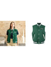 Golf Tennis Female Character Woven Vest Vest Green - AVAVE - BALAAN 3