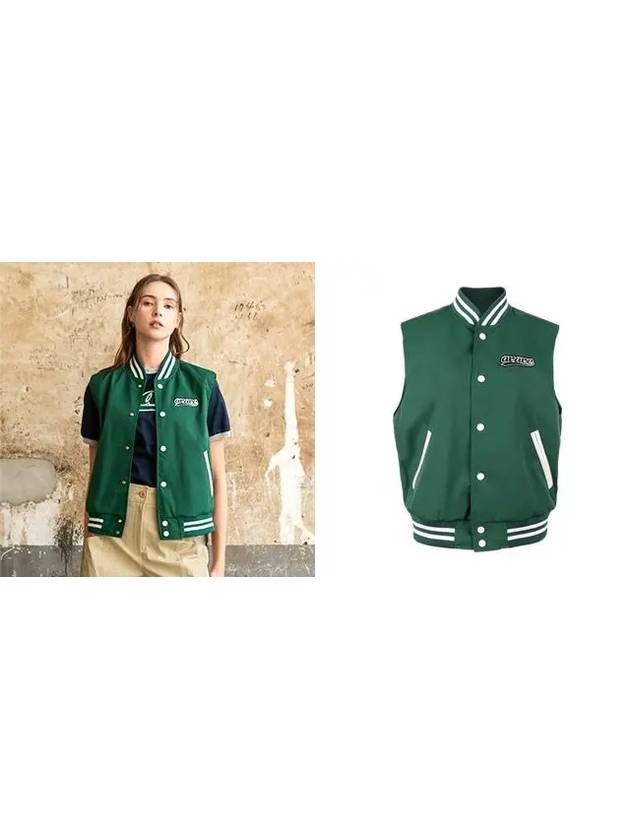 Golf Tennis Female Character Woven Vest Green - AVAVE - BALAAN 3