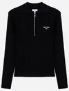 Women s half zip up knit sweater CA2PL230202 - CALVIN KLEIN GOLF - BALAAN 6