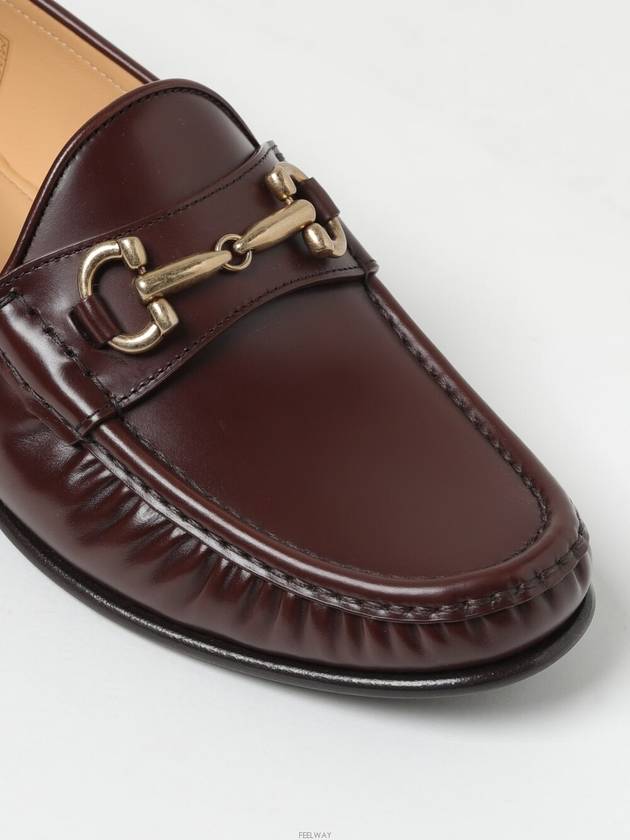 Horsebit Leather Loafers Brown - BRUNELLO CUCINELLI - BALAAN 3