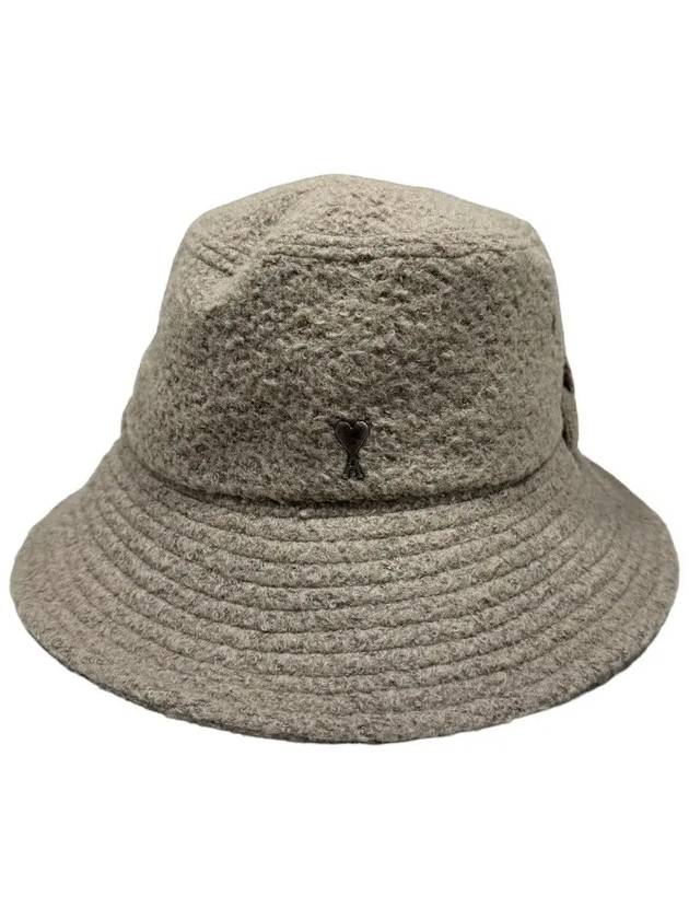 De Coeur Bucket Hat Beige - AMI - BALAAN 2