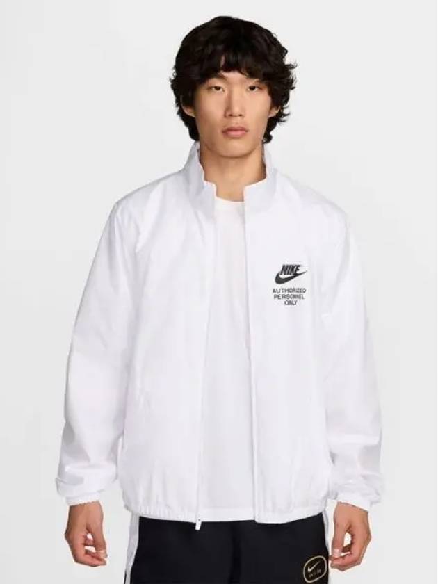 Man full zip woven jacket 100 - NIKE - BALAAN 1