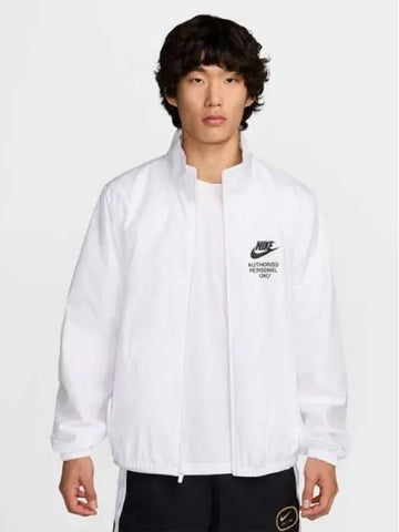 Man full zip woven jacket 100 - NIKE - BALAAN 1