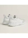 Bouncing Sneakers Mesh Suede Goatskin Blanc - HERMES - BALAAN 5