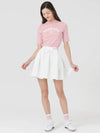 Nylon Volume Gathered Skirt WHITE - MONBIRDIE GOLF - BALAAN 7