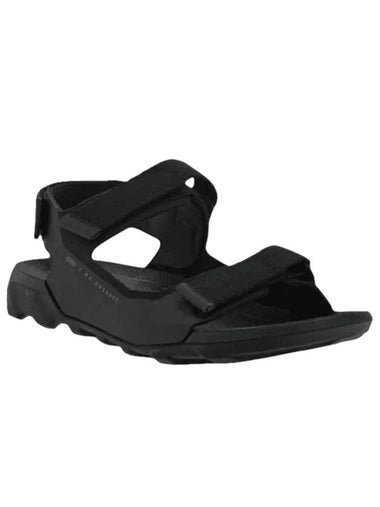 MX Onshore Waterproof Backstrap Hiking Sandal Black - ECCO - BALAAN 1