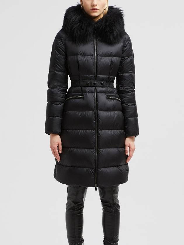 Women's Boedic Long Padding Black - MONCLER - BALAAN 4