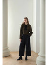 Kaisienne wide slacks set up pants black - CAHIERS - BALAAN 6