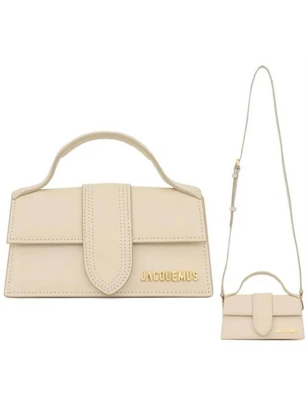 Le Bambino Small Flap Cross Bag Ivory - JACQUEMUS - BALAAN 1