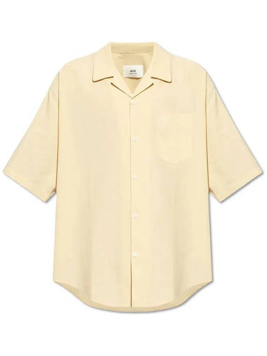 Paris Camp Collar Shirt HSH219CO0062_721 - AMI - BALAAN 1