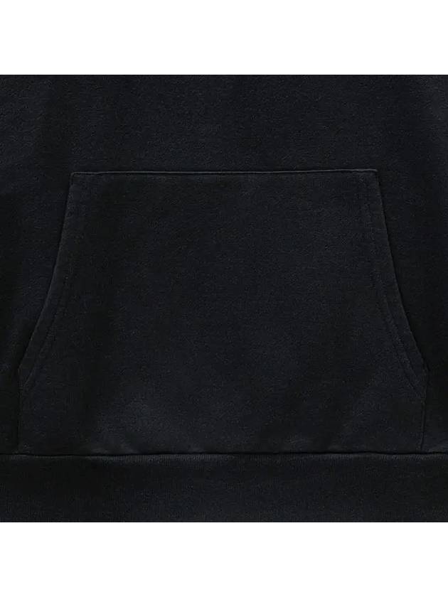 Triomphe Loose Cotton Cashmere Hoodie Black - CELINE - BALAAN 6