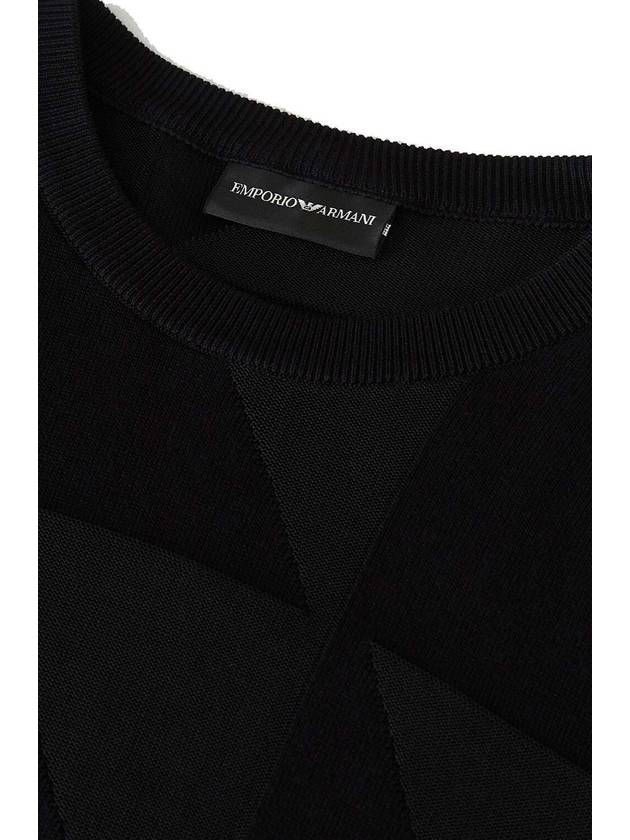 Pattern Triangle Light Knit - EMPORIO ARMANI - BALAAN 3