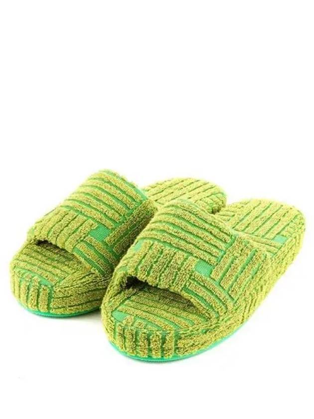 Towel Emboss Weaving Slippers Paraket Kiwi - BOTTEGA VENETA - BALAAN 2