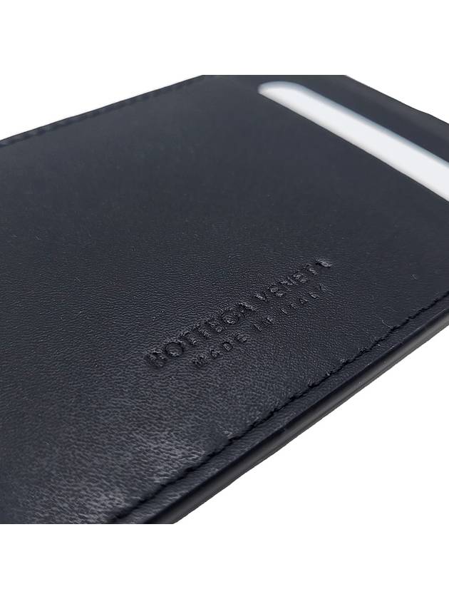 Intrecciato Cassette Card Wallet Black - BOTTEGA VENETA - BALAAN 6