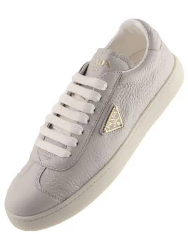 logo leather sneakers women - PRADA - BALAAN 1