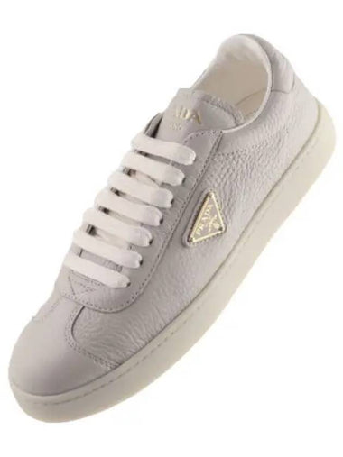 LOGO LEATHER SNEAKERS - PRADA - BALAAN 1