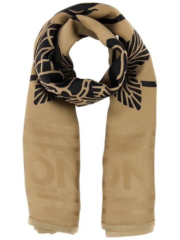 Muffler Scarf 8072074124810 Beige - BURBERRY - BALAAN 2