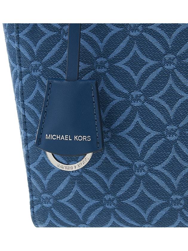 Sinclair Extra Small Jacquard Cross Bag Blue - MICHAEL KORS - BALAAN 9