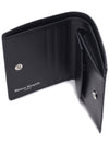 Stitch Logo Compact Bifold Half Wallet Black - MAISON MARGIELA - BALAAN 7