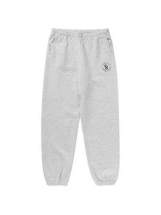 Training Jogger Pants PA020S410SH Free Heather Gray Navy - SPORTY & RICH - BALAAN 1