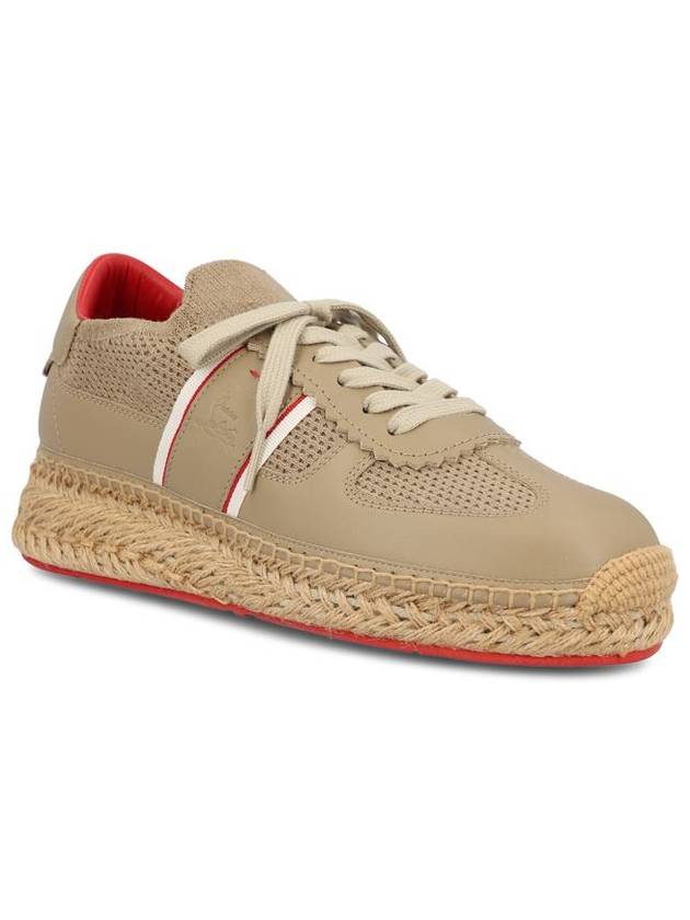 round toe lace-up sneakers 1240597_F702 - CHRISTIAN LOUBOUTIN - BALAAN 3