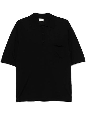 Saint Laurent  T-shirts and Polos Black - SAINT LAURENT - BALAAN 1