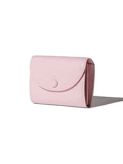 Dot two pocket coin business card card wallet baby pink - LE MASQUE - BALAAN 2