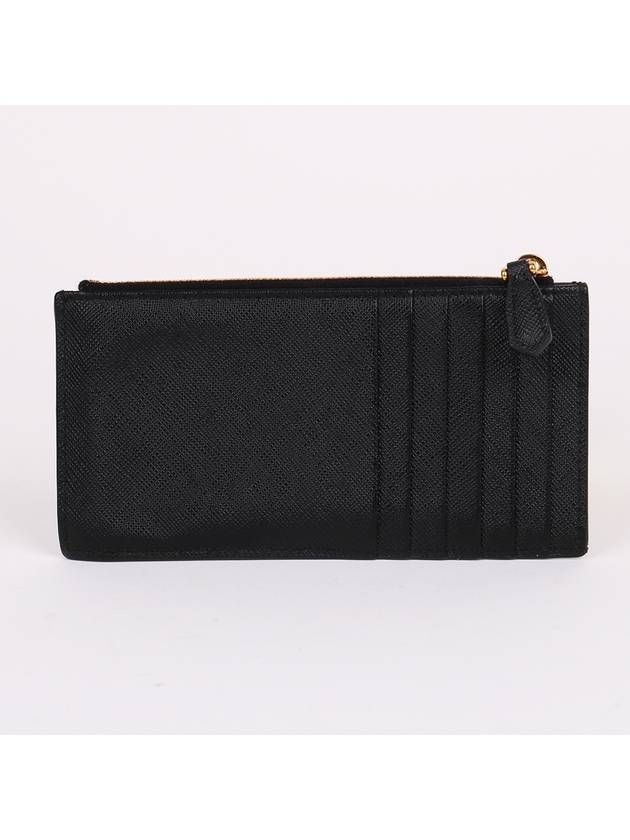 Saffiano triangle logo zipper card wallet 1MC079 - PRADA - BALAAN 5