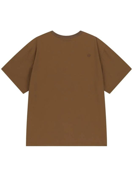 Woven Stretch Round TShirt Brick - OFFGRID - BALAAN 2