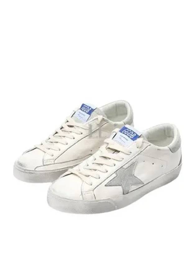 Super Star Suede Leather Low Top Sneaker White - GOLDEN GOOSE - BALAAN 2