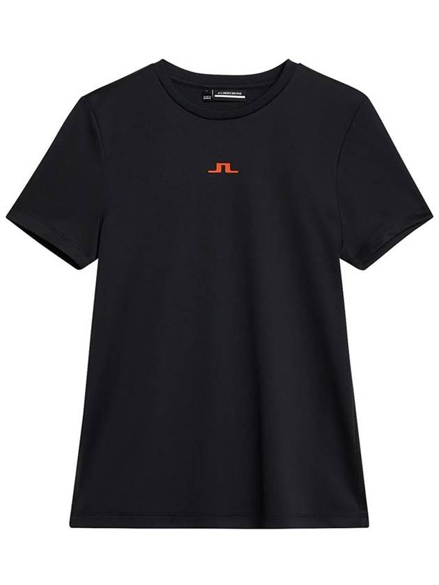 Ada Short Sleeve T-Shirt Black - J.LINDEBERG - BALAAN 2