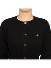 Bea Crop Cardigan Black - VIVIENNE WESTWOOD - BALAAN 7