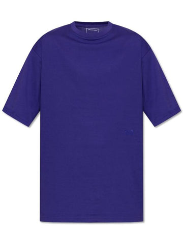 Y-3 T-shirt With Logo, Unisex, Purple - Y-3 - BALAAN 1