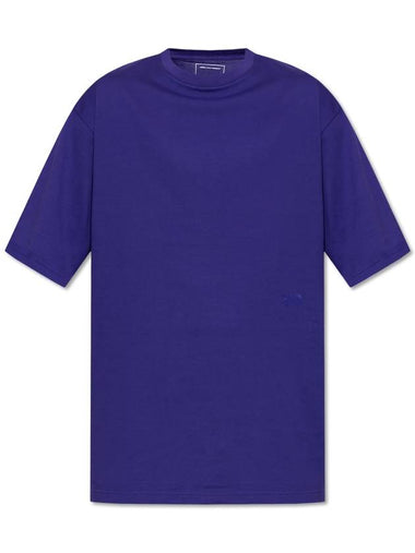 Y-3 T-shirt With Logo, Unisex, Purple - Y-3 - BALAAN 1