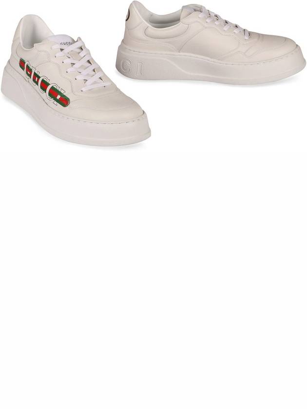 Demetra Chunky Low Top Sneakers White - GUCCI - BALAAN 4