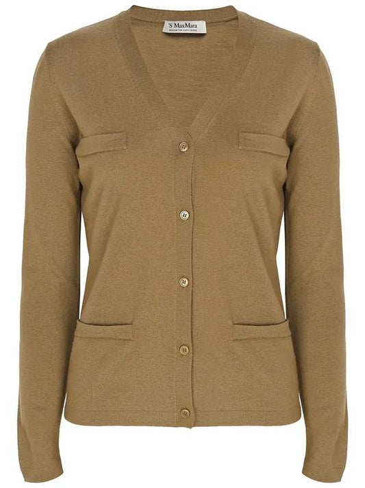 camel Kenya wool cardigan 004 - MAX MARA - BALAAN 1