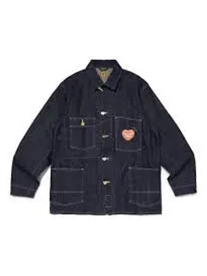 Coverall Denim Jacket Indigo Blue - HUMAN MADE - BALAAN 2