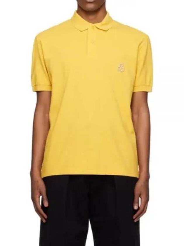 Afko Cotton Polo Shirt Yellow - ISABEL MARANT - BALAAN 2