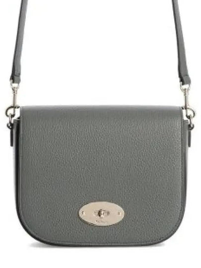 Darley Satchel Classic Grain Small Cross Bag Grey - MULBERRY - BALAAN 2