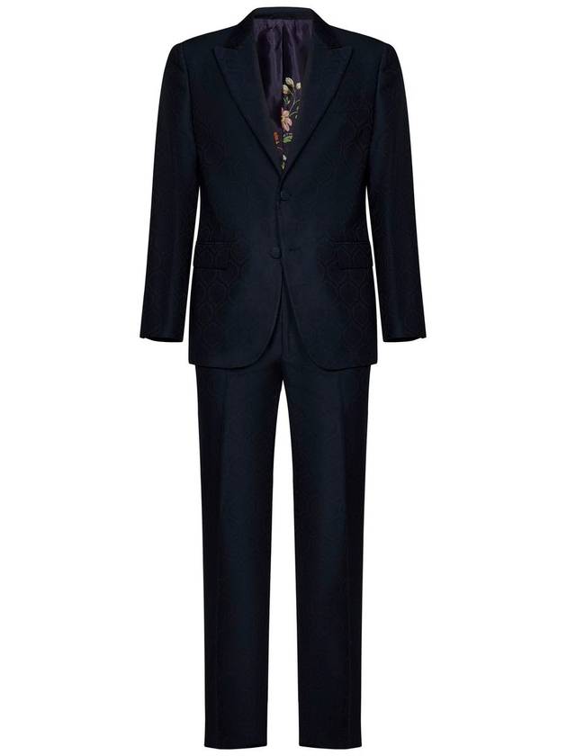 Etro Single-Breasted Jacquard Blazer - ETRO - BALAAN 1