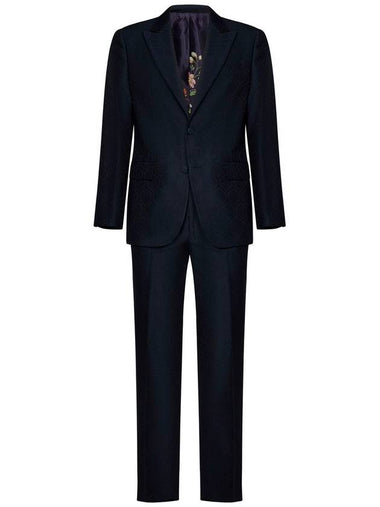 Etro Single-Breasted Jacquard Blazer - ETRO - BALAAN 1